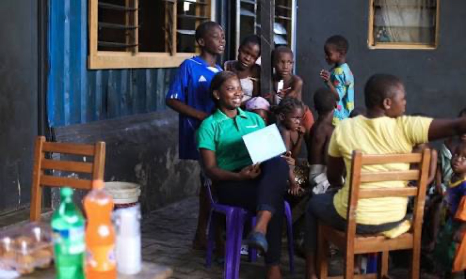 GirlsCoding session in Makoko