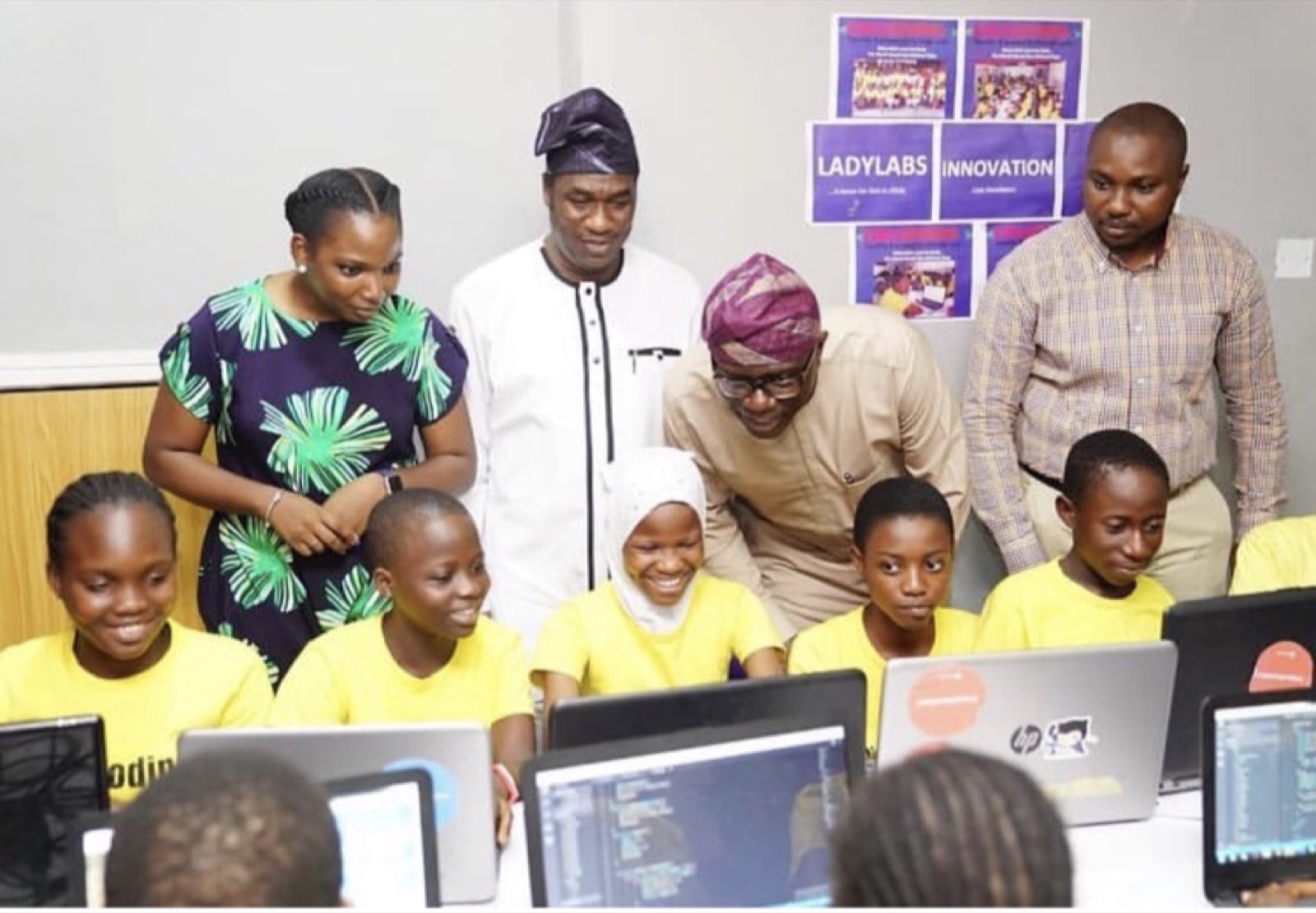 Visit from the Governor of Lagos State