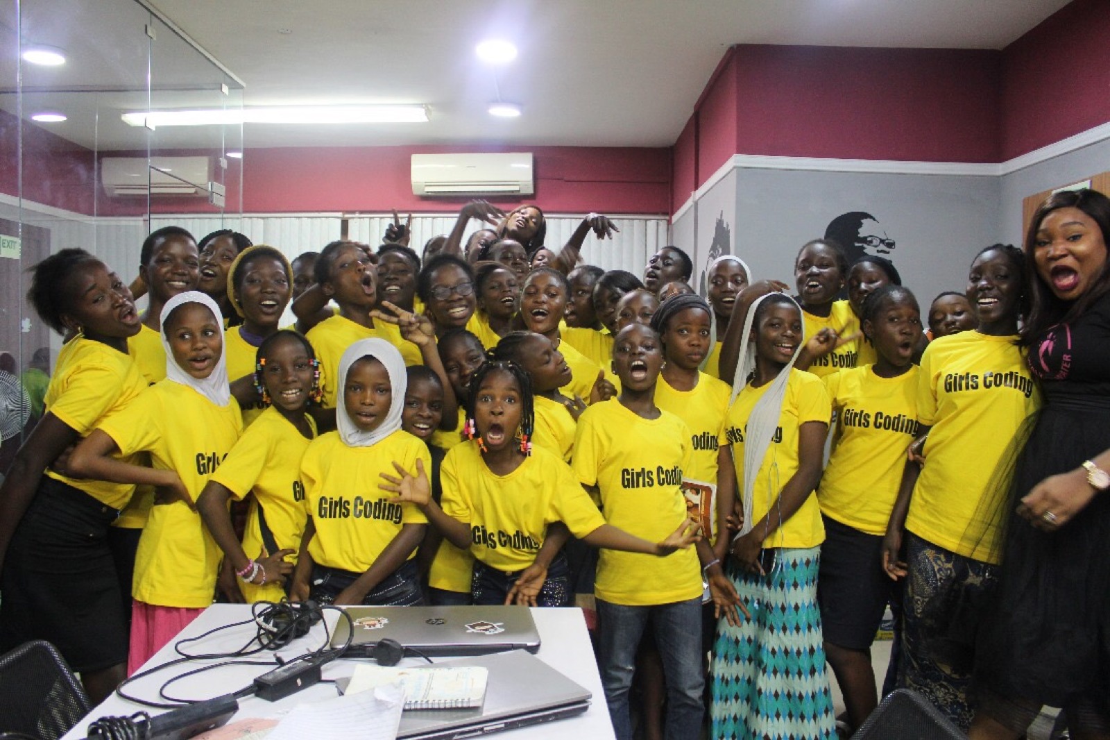 Summer Code Camp participants